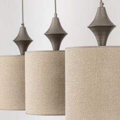 AMURA NEW BROWN LAMPA WISZĄCA 3XE27 11440