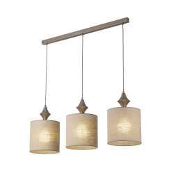 AMURA NEW BROWN LAMPA WISZĄCA 3XE27 11440