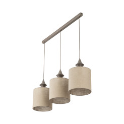 AMURA NEW BROWN LAMPA WISZĄCA 3XE27 11440