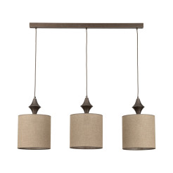 AMURA NEW BROWN LAMPA WISZĄCA 3XE27 11440