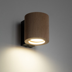 EVE CORTE WOOD KINKIET 1XGU10 11443