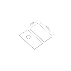 MAGNETIC EASY ZAŚLEPKA BLACK DO SZYNOPRZEWODU 18049