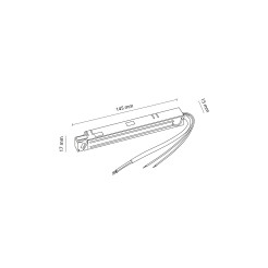 MAGNETIC EASY ZASILANIE BLACK DO SZYNY 18235
