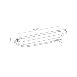 MAGNETIC EASY ZASILACZ WHITE WPINANY W SZYNE 200 W 18250