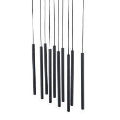 FERRO BLACK LAMPA WISZĄCA 10XG9 LISTWA 11489