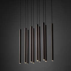 FERRO NEW BROWN LAMPA WISZĄCA 10XG9 LISTWA 11490