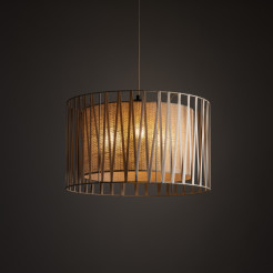 HARMONY SABIA JUTA LAMPA WISZĄCA 3XE27 11461