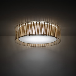 HARMONY SABIA JUTA LAMPA SUFITOWA 6XE27 11463
