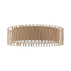 HARMONY SABIA JUTA LAMPA SUFITOWA 6XE27 11463