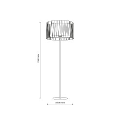 HARMONY SABIA JUTA LAMPA PODŁOGOWA 1XE27 16199