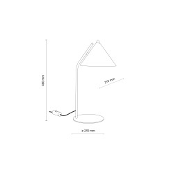 CONO SABIA LAMPKA NOCNA 1XE27 16210