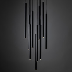 FERRO BLACK LAMPA WISZĄCA 10XG9 KOŁO 11492