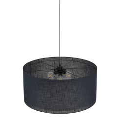 LARGO BLACK LAMPA WISZĄCA 3XE27 11486
