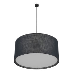 LARGO BLACK LAMPA WISZĄCA 3XE27 11486