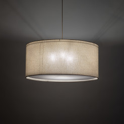 LARGO BEIGE LAMPA WISZĄCA 3XE27 11484