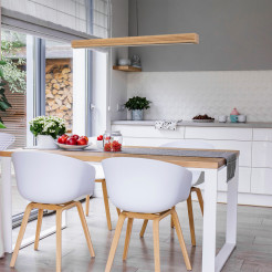 VIGA WOOD LED SOSNA SZCZOTKOWANA POSTARZANA LAMPA WISZĄCA 11651