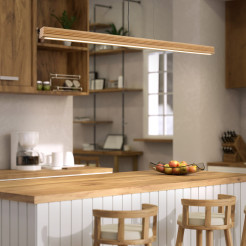 VIGA WOOD LED SOSNA SZCZOTKOWANA POSTARZANA LAMPA WISZĄCA 11652