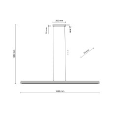 VIGA WOOD LED SOSNA SZCZOTKOWANA POSTARZANA LAMPA WISZĄCA 11652