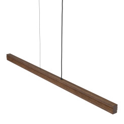 VIGA WOOD LED SOSNA SZCZOTKOWANA ORZECH LAMPA WISZĄCA 11653
