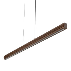 VIGA WOOD LED SOSNA SZCZOTKOWANA ORZECH LAMPA WISZĄCA 11653