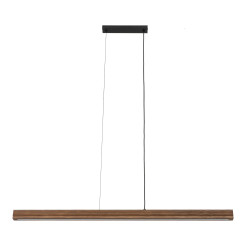 VIGA WOOD LED SOSNA SZCZOTKOWANA ORZECH LAMPA WISZĄCA 11653