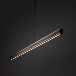 VIGA WOOD LED SOSNA SZCZOTKOWANA ORZECH LAMPA WISZĄCA 11654