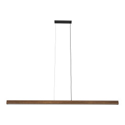 VIGA WOOD LED SOSNA SZCZOTKOWANA ORZECH LAMPA WISZĄCA 11654