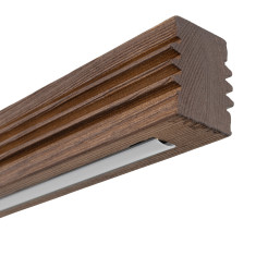 VIGA WOOD LED SOSNA SZCZOTKOWANA ORZECH LAMPA SUFITOWA 11692