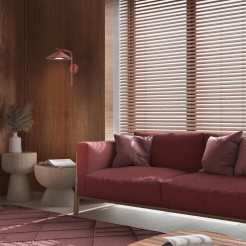 LUME S BURGUND KINKIET 1XGX53 11693