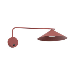 LUME M BURGUND KINKIET 1XGX53 11694