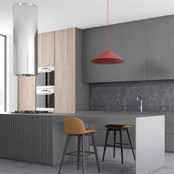 LUME L BURGUND LAMPA WISZĄCA 1XGX53 11697