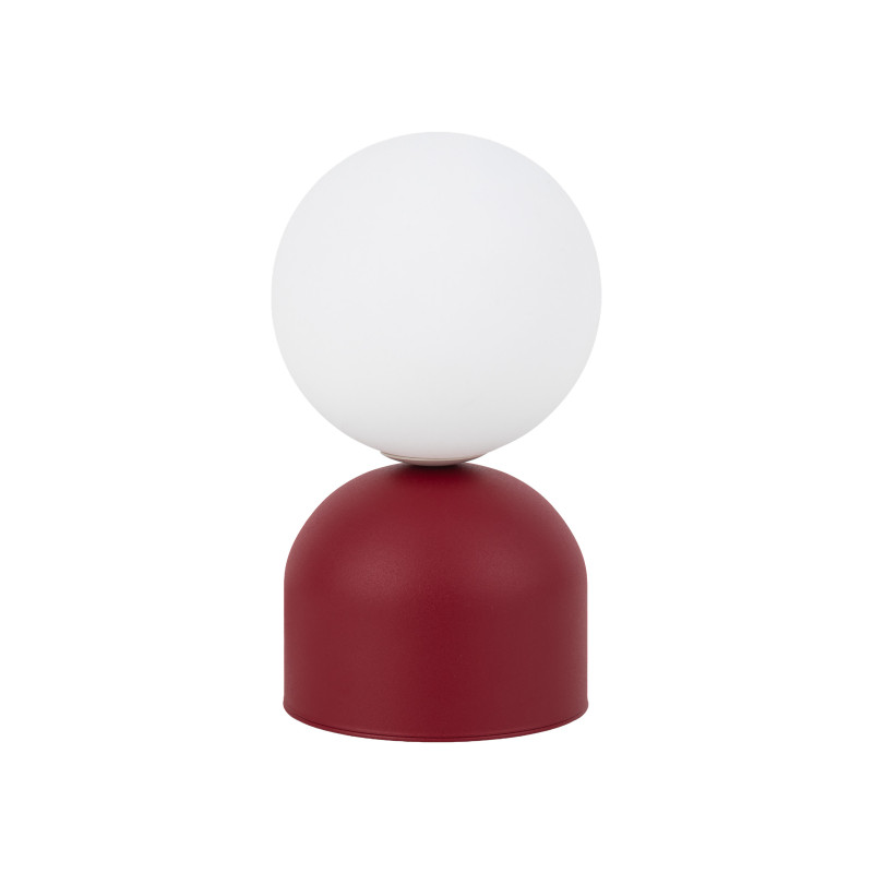 MIKI BURGUND LAMPKA NOCNA 1XG9 16216