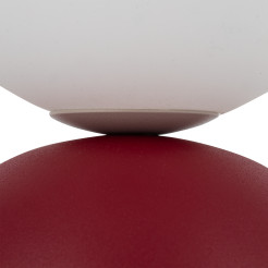 MIKI BURGUND LAMPKA NOCNA 1XG9 16216