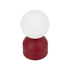 MIKI BURGUND LAMPKA NOCNA 1XG9 16216