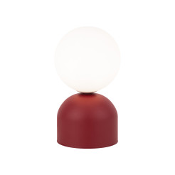 MIKI BURGUND LAMPKA NOCNA 1XG9 16216