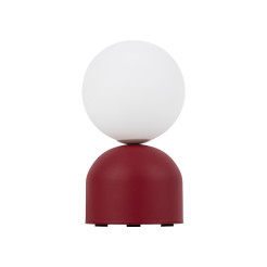 MIKI BURGUND LAMPKA NOCNA 1XG9 16216