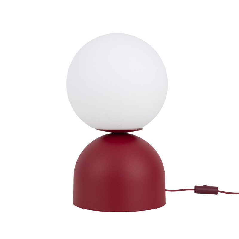 MIKI BURGUND BIG LAMPKA NOCNA 1XE27 16217