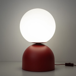 MIKI BURGUND BIG LAMPKA NOCNA 1XE27 16217