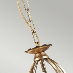 Żyrandol Aegean - 3 źródła światła - Postarzany mosiądz AG3-AGED-BRASS