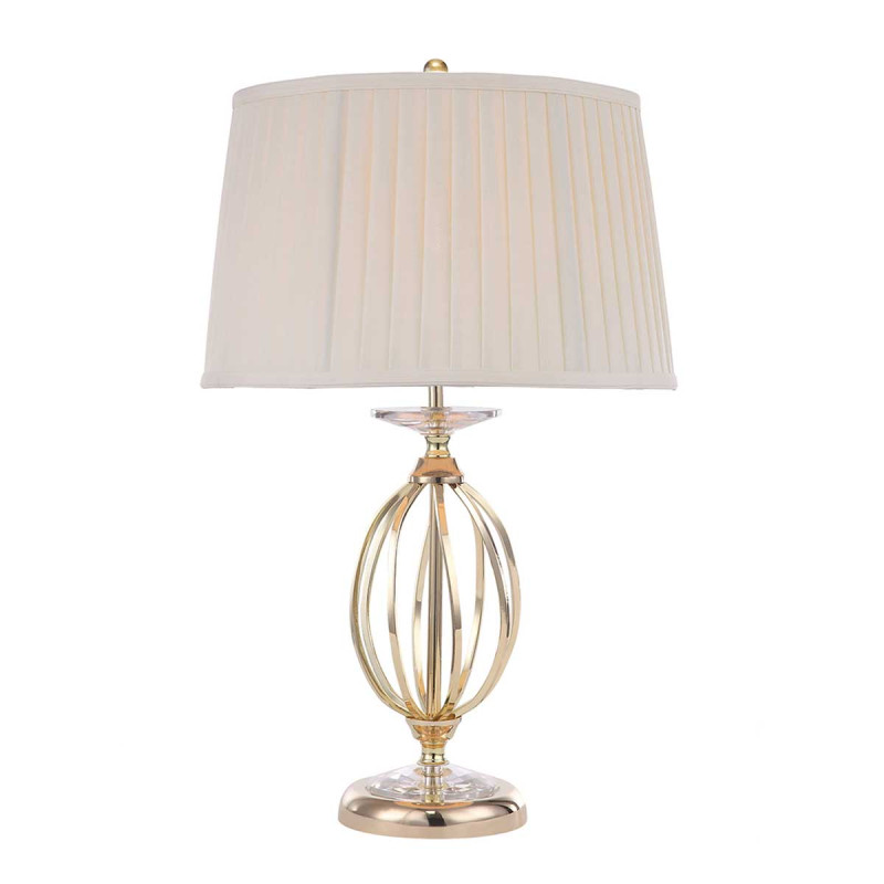Lampa stołowa Aegean - 1 źródło światła - Polerowany mosiądz AG-TL-POL-BRASS