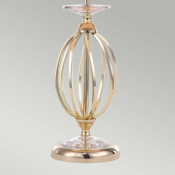 Lampa stołowa Aegean - 1 źródło światła - Polerowany mosiądz AG-TL-POL-BRASS