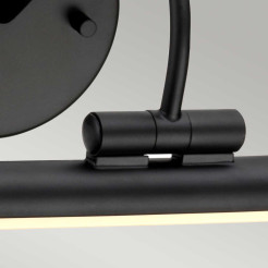 Duża obrazówka LED Alton - Czarny ALTON-PL-L-BLK