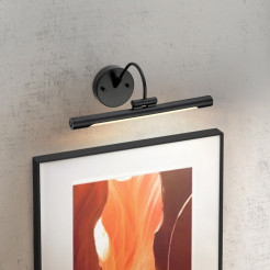 Mała obrazówka LED Alton - Czarny ALTON-PL-S-BLK