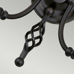 Kinkiet Artisan - 2 źródła światła - Czarny ART2-BLACK