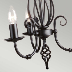 Żyrandol Artisan - 3 źródła światła - Czarny ART3-BLACK