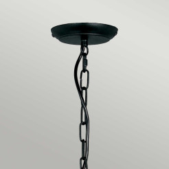 Żyrandol Artisan - 5 źródeł światła - Czarny ART5-BLACK