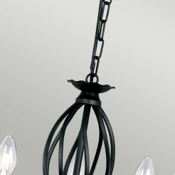 Żyrandol Artisan - 5 źródeł światła - Czarny ART5-BLACK