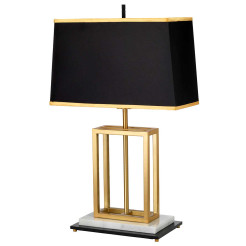 Lampa stołowa Atlas - 1 źródło światła - Szczotkowany mosiądz ATLAS-TL