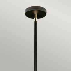 Lampa wisząca Balance - 1 źródło światła - Czarny, polerowany nikiel BALANCE-P-BKPN