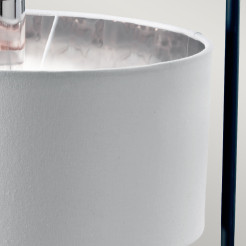 Lampa stołowa Balance - 1 źródło światła - Czarny, polerowany nikiel BALANCE-TL-BKPN
